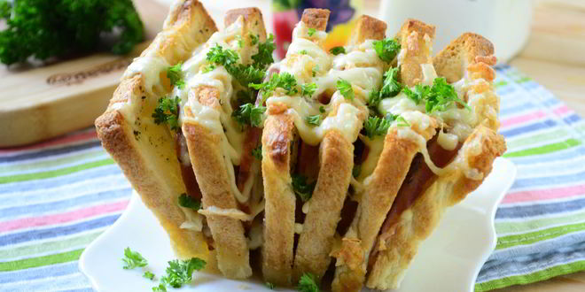 Рецепт гармошки из бутербродов