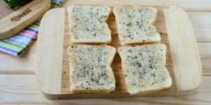 Шаг 2: гармошки из бутербродов