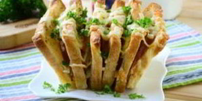 Шаг 7: гармошки из бутербродов