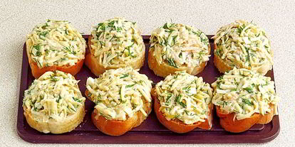 Шаг 8: горячих бутербродов с картофелем