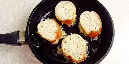 Шаг 9: горячих бутербродов с картофелем