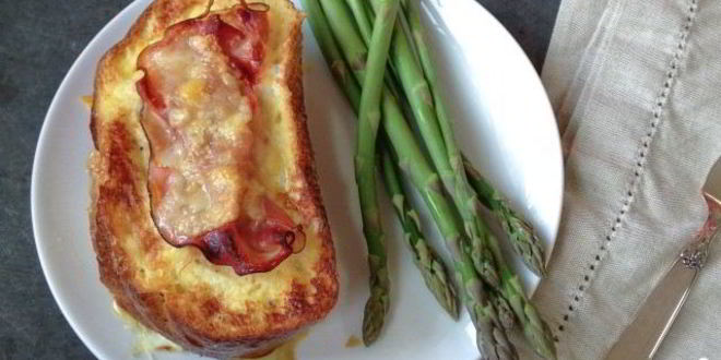 Рецепт Горячих бутербродов с ветчиной и сыром