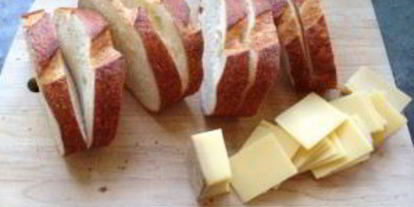 Шаг 1: горячих бутербродов с ветчиной и сыром