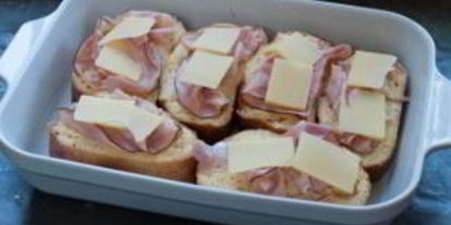 Шаг 5: горячих бутербродов с ветчиной и сыром