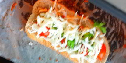 Шаг 4: горячего бутерброда с помидорами