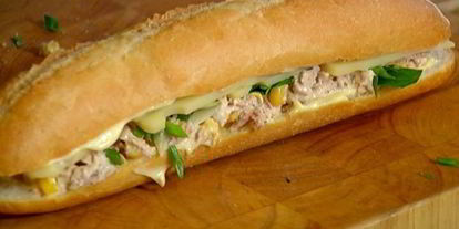 Шаг 7: горячего бутерброда с тунцом, кукурузой и домашним майонезом