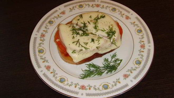 Рецепт Горячего бутерброда