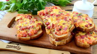 Рецепт Сочных горячих бутербродов