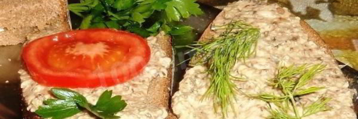 Рецепт Вкусных бутербродов с грибами