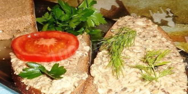 Рецепт вкусных бутербродов с грибами
