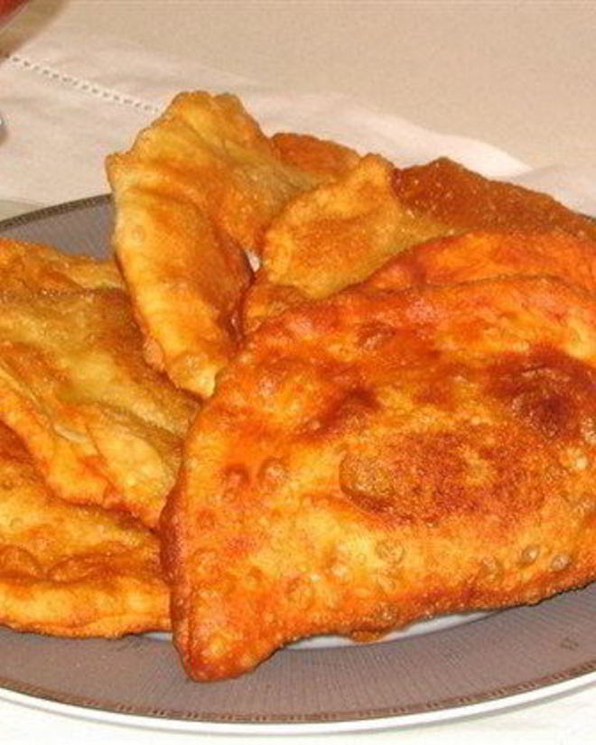 Рецепт чебуреков домашних с зеленью