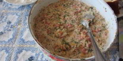 Шаг 1: чебуреков ны сковороде