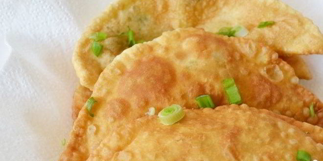 Рецепт Чебуреков с брынзой и зеленью