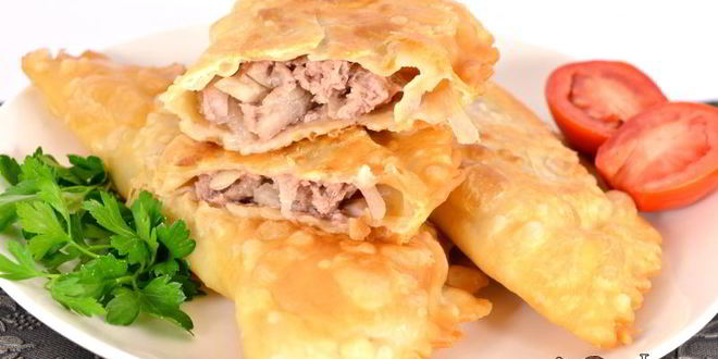Рецепт чебуреков с индюшиныма фаршема