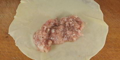 Шаг 7: чебуреков с индюшиныма фаршема