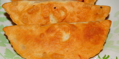 Шаг 3: чебуреков с капустой