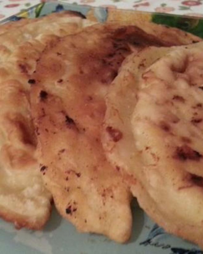 Рецепт чебуреков с картофелем и сыром