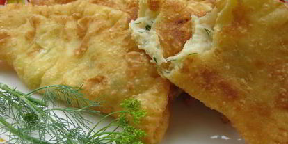 Шаг 4: чебуреков с картофелем и сыром