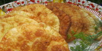 Шаг 6: чебуреков с картофелем и сыром