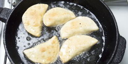 Шаг 10: чебуреков с курицей