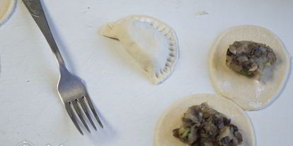 Шаг 8: чебуреков с курицей