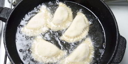 Шаг 9: чебуреков с курицей