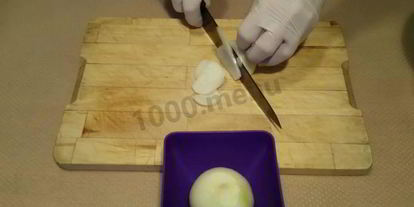 Шаг 3: чебуреков с мясным фаршем