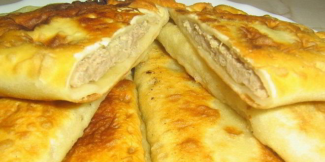 Рецепт чебуреков в духовке