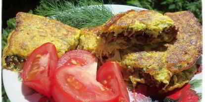 Шаг 5: кабачковых чебуреков