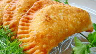 Рецепт Хрустящих чебуреков Под градусом