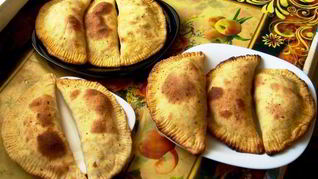 Рецепт Крымских печеных Чебуреков