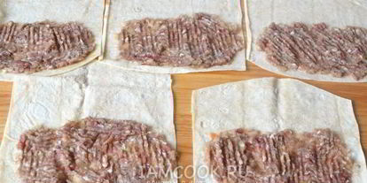 Шаг 5: ленивых чебуреков из лаваша