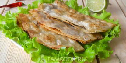 Шаг 9: ленивых чебуреков из лаваша