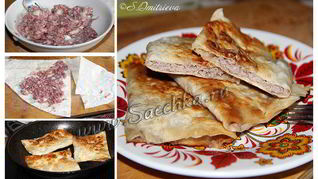 Рецепт Ленивых чебуреков