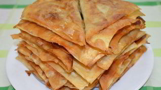 Рецепт Ленивых мясных чебуреков из лаваша