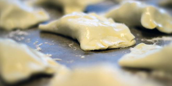 Рецепт Оригинальных постных чебуреков