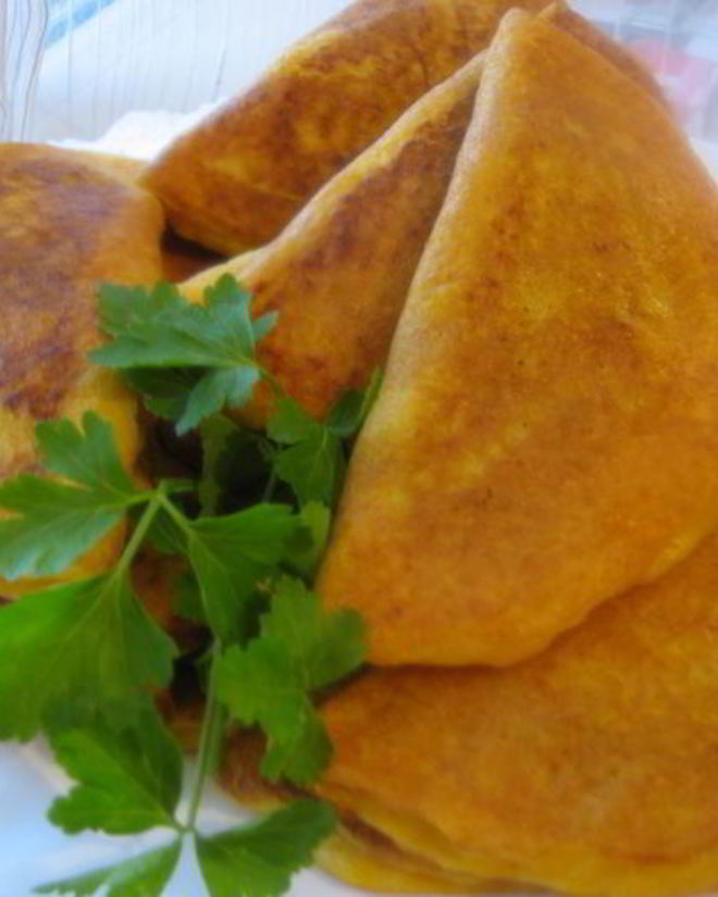 Рецепт тыквенных чебуреков