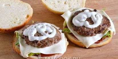 Шаг 6: чизбургера