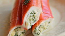 Рецепт Фаршированных крабовых палочек