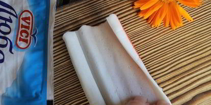 Шаг 6: фаршированных крабовых палочек