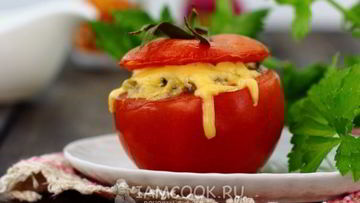 Рецепт Фаршированных помидоров в духовке
