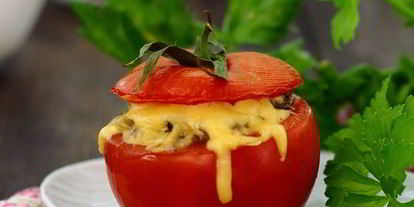 Шаг 9: фаршированных помидоров в духовке