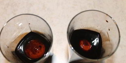 Шаг 3: черные яйца, фаршированные тунцом