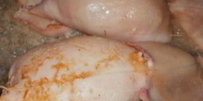 Шаг 5: фаршированных кальмаров с рисом и яйцом