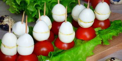 Шаг 6: фаршированных перепелиных яиц