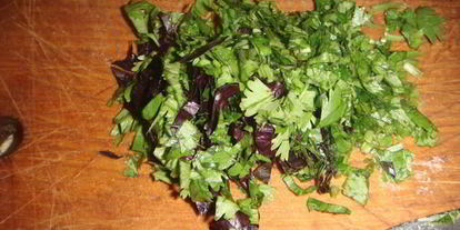 Шаг 2: фаршированных яиц завтрак на траве