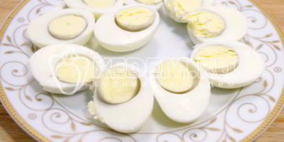 Шаг 3: яиц фаршированных грибами