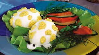 Рецепт Яиц, фаршированных копченым лососем