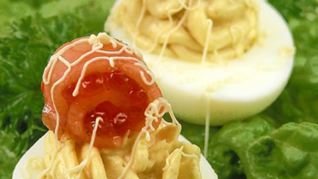 Рецепт Яиц, фаршированных по-купечески