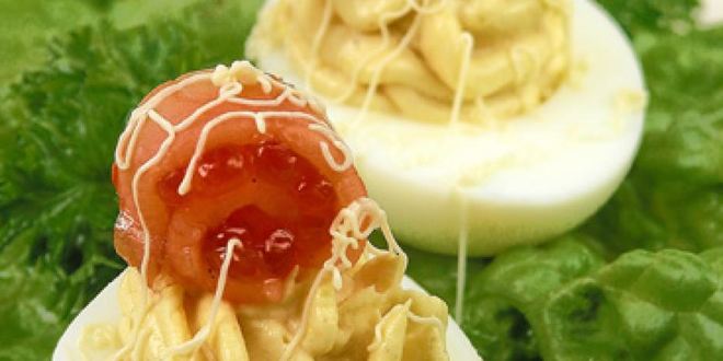 Рецепт Яиц, фаршированных по-купечески